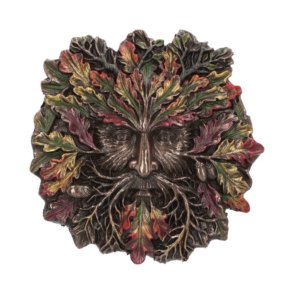 Autumnal Equinox Wall Mounted Tree Spirit 13cm: 2 - Wall Hanging Sculptures By Gift Moments