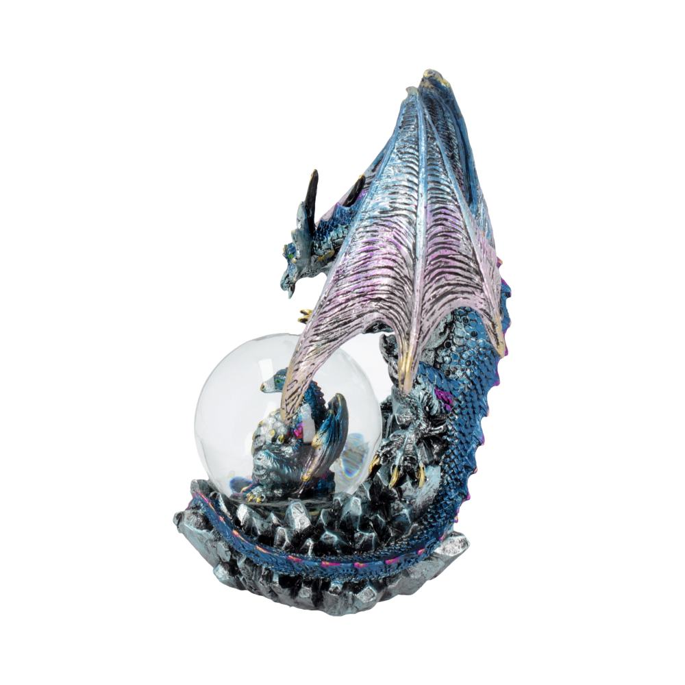 Azul Oracle Blue Dragon Fortune Seer Figurine 19cm: 3 - Snow Globes By Gift Moments