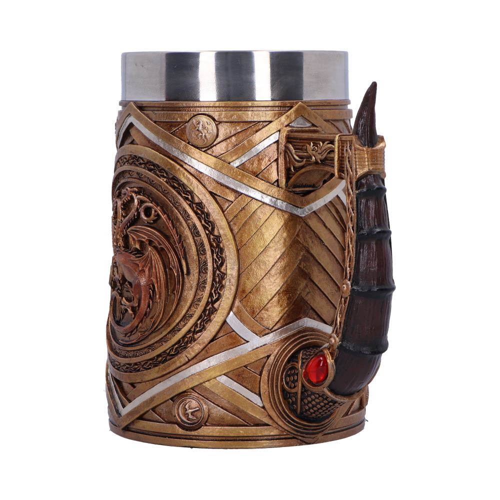 House of the Dragon Targaryen Crown and Dagger Tankard 16cm - Shop Tankards At Gift Moments - 3