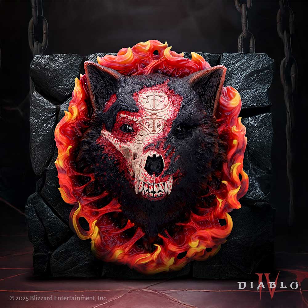Diablo IV Mephisto Wall Plaque 29.3cm - Shop Wall Hanging Sculptures At Gift Moments - 1