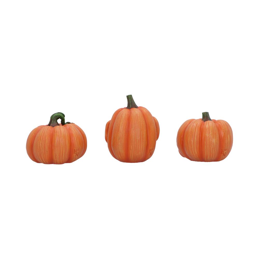 Three Wise Pumpkin Collectible Figurines 8cm