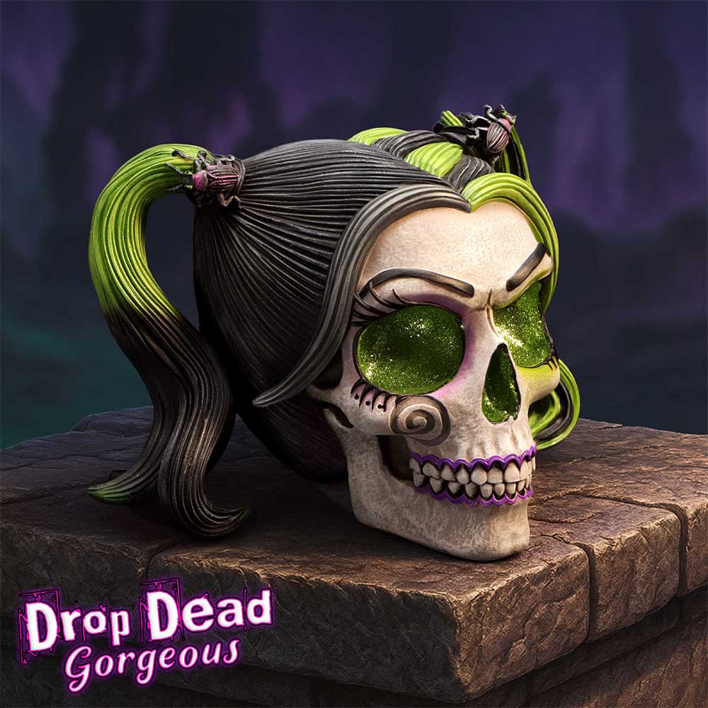 Drop Dead Gorgeous - Beetles and Bugs Skull