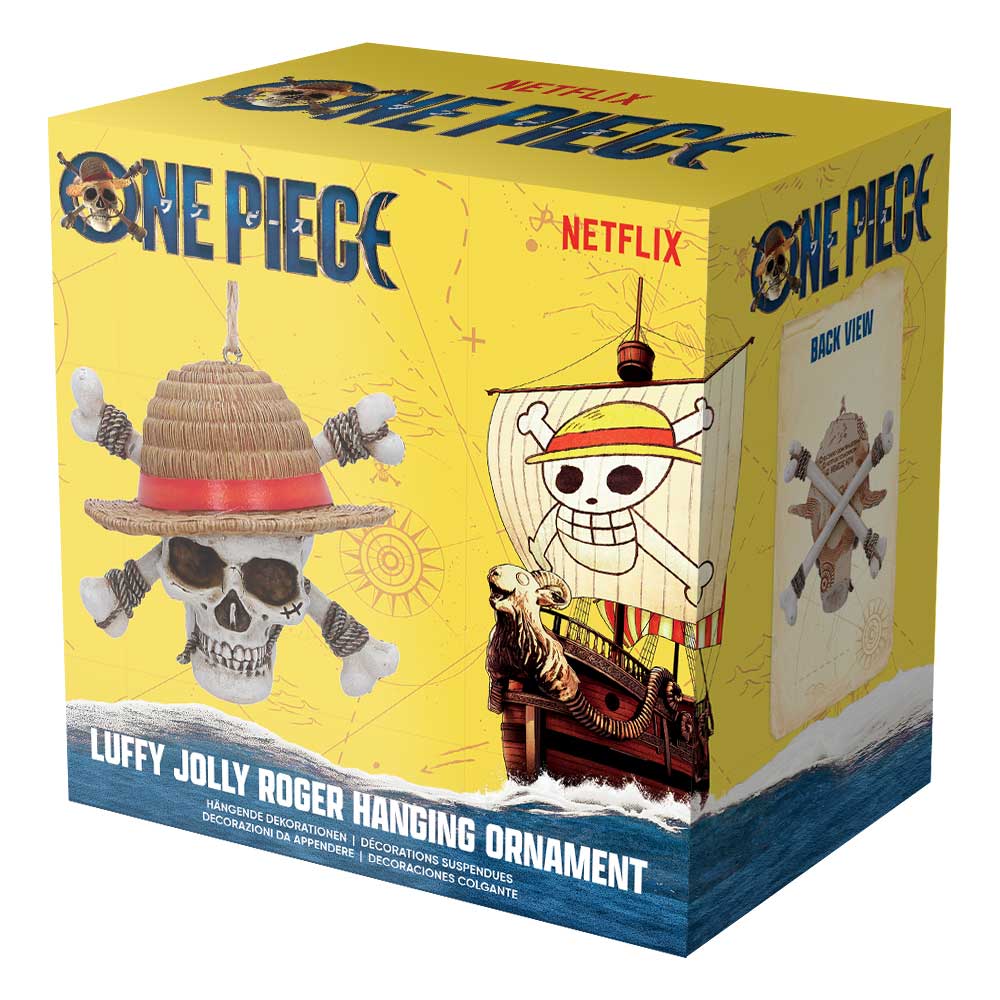 One Piece Luffy Jolly Roger Hanging Ornament