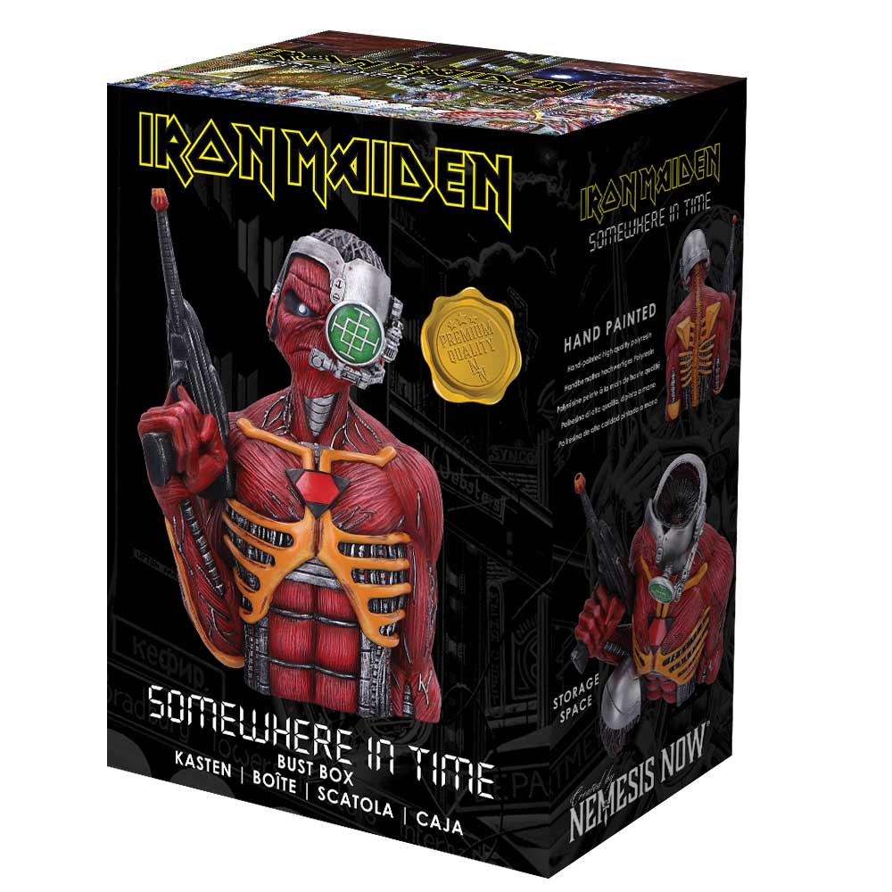 Iron Maiden Somewhere In Time Eddie Bust 29.8cm