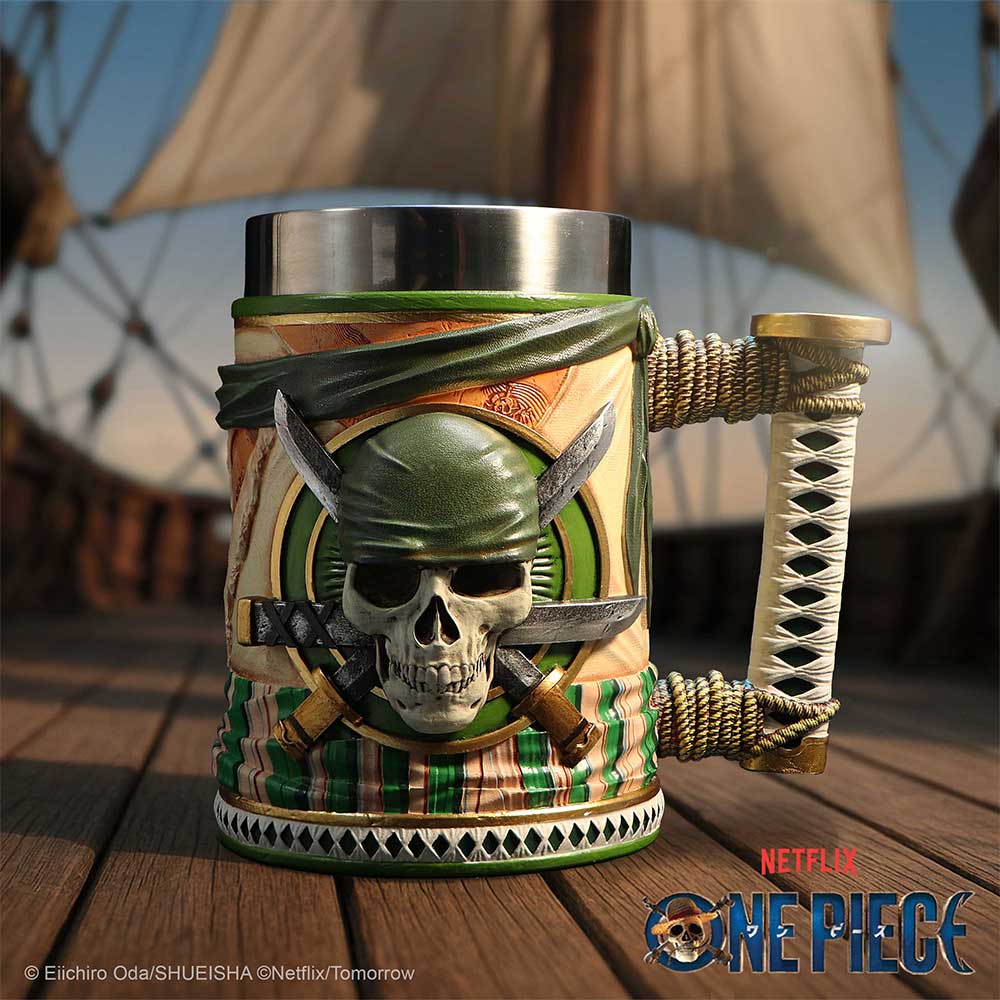 One Piece Zoro Tankard 15.5cm - Shop Tankards At Gift Moments - 1