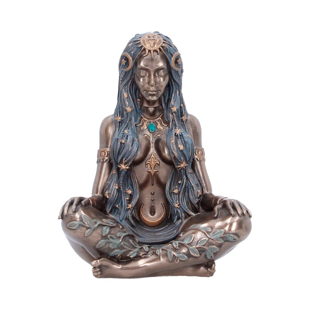 Celestial Goddess Mini Bronze Figurine 8.3cm - Shop Figurines Small (Under 15cm) At Gift Moments - 2