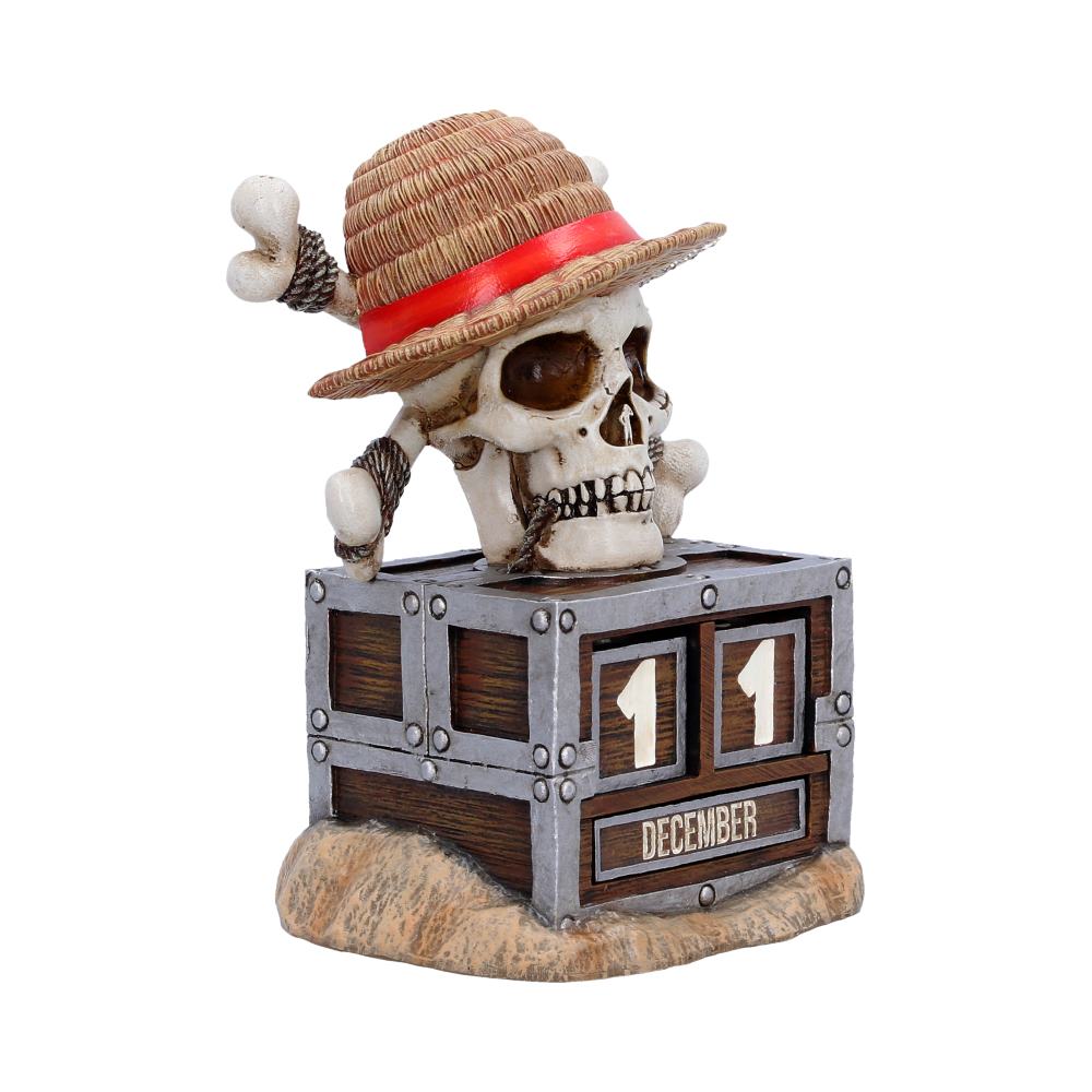 One Piece Luffy Jolly Roger Perpetual Calendar 15.8cm - Shop Calendars At Gift Moments - 5