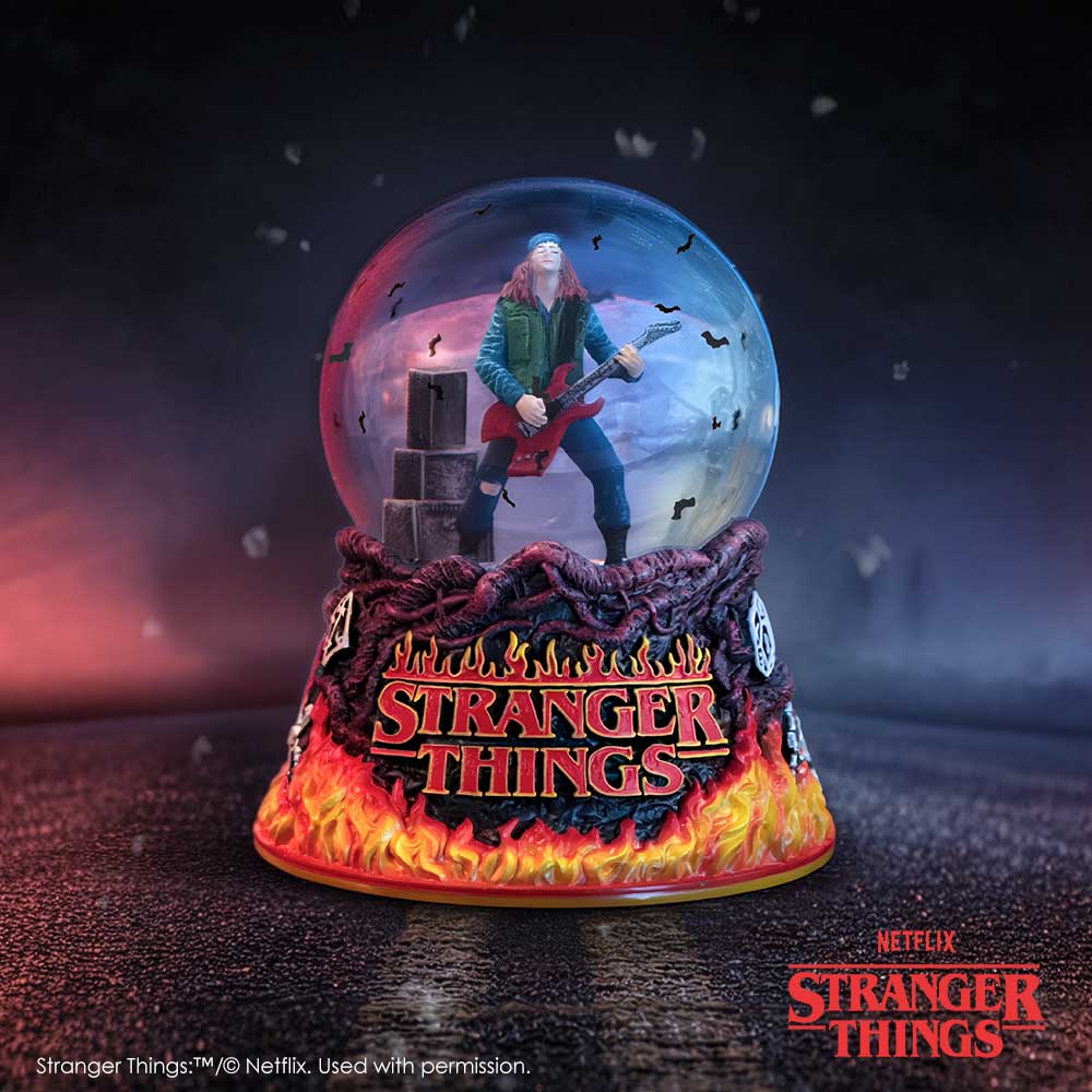 Stranger Things Eddies Sacrifice Snow Globe 14.5cm - Shop Snow Globes At Gift Moments - 1