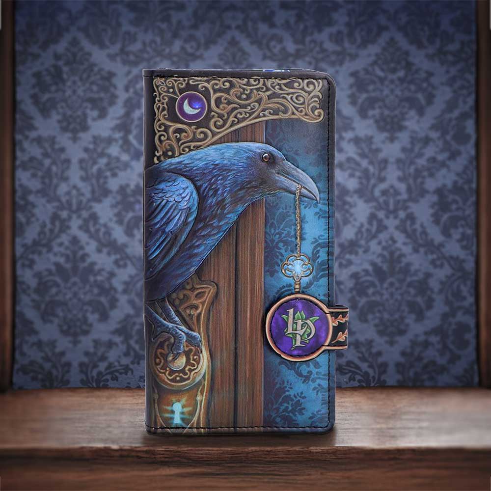 Loki Embossed Purse By Lisa Parker 18.5cm - Shop Purses At Gift Moments - 1