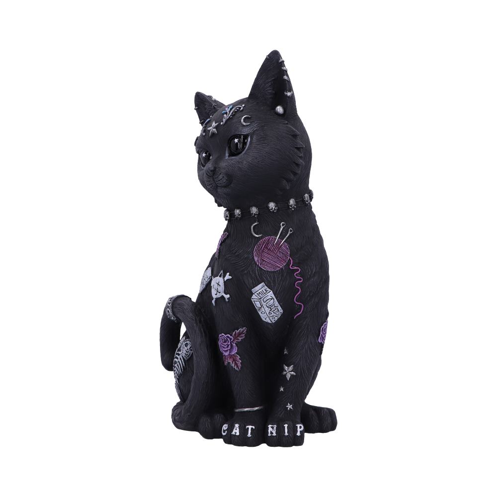 Bad to the Bone Cat Figurine 22cm: 3 - Figures & Collectables By NN Designs