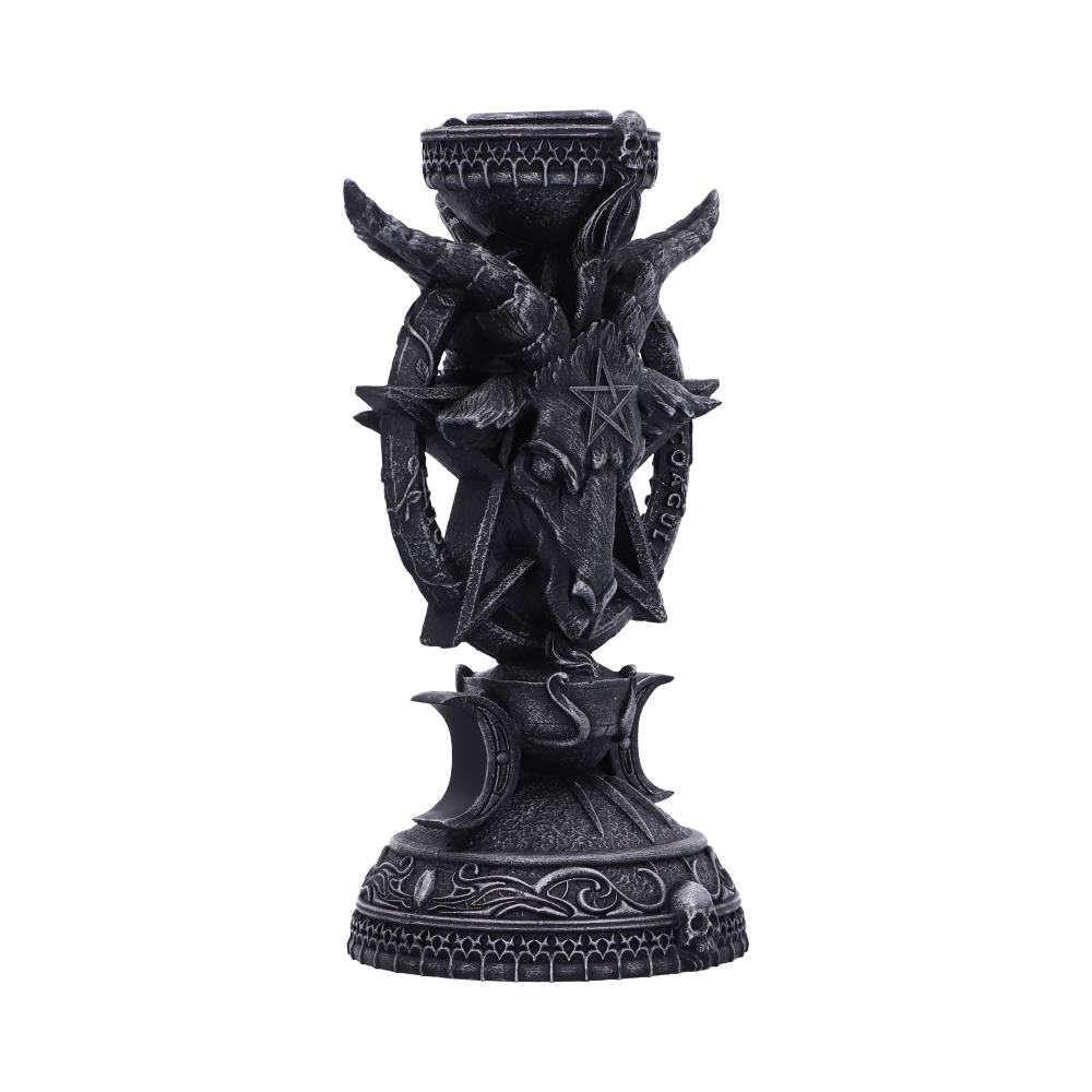 Baphomet Candle Holder 15.5cm: 5 - Candles & Holders By NN Designs