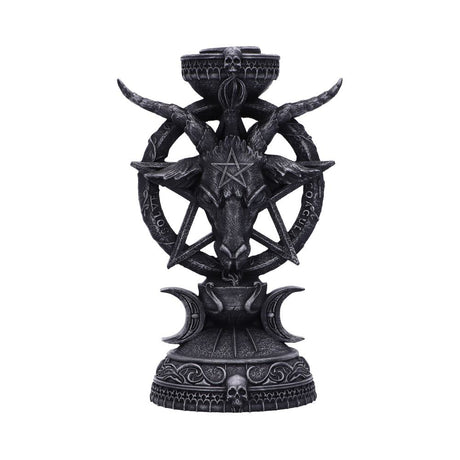 Baphomet Candle Holder 15.5cm: 2 - Candles & Holders By NN Designs