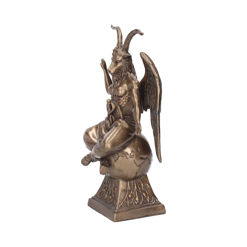 Baphomet Occult Mystical Figurine Bronze Gothic Ornament: 3 - Figurines Medium (15-29cm) By Gift Moments