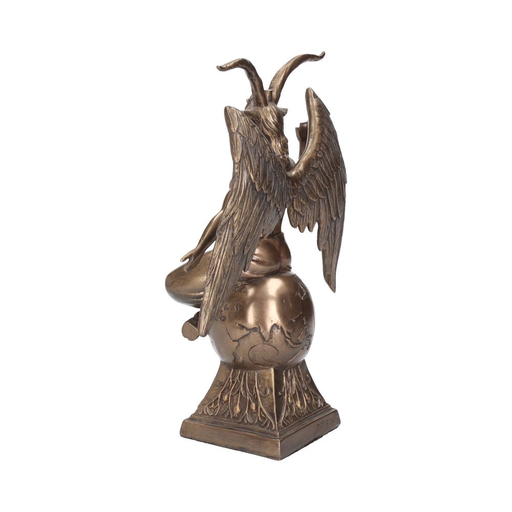 Baphomet Occult Mystical Figurine Bronze Gothic Ornament: 4 - Figurines Medium (15-29cm) By Gift Moments