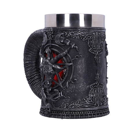 Baphomet Sabatic Goat Diety Tankard 16.5cm: 4 - Tankards By NN Designs
