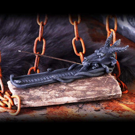 Baphomet’s Scent Incense Holder 29.2cm: 1 - Incense Holders By Gift Moments