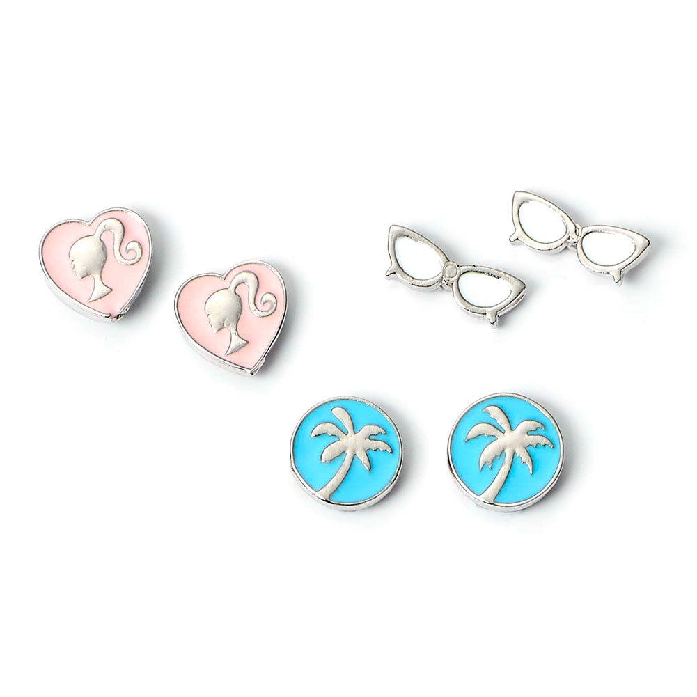 Barbie Stud Earring Set: 3 - Jewellery By Barbie