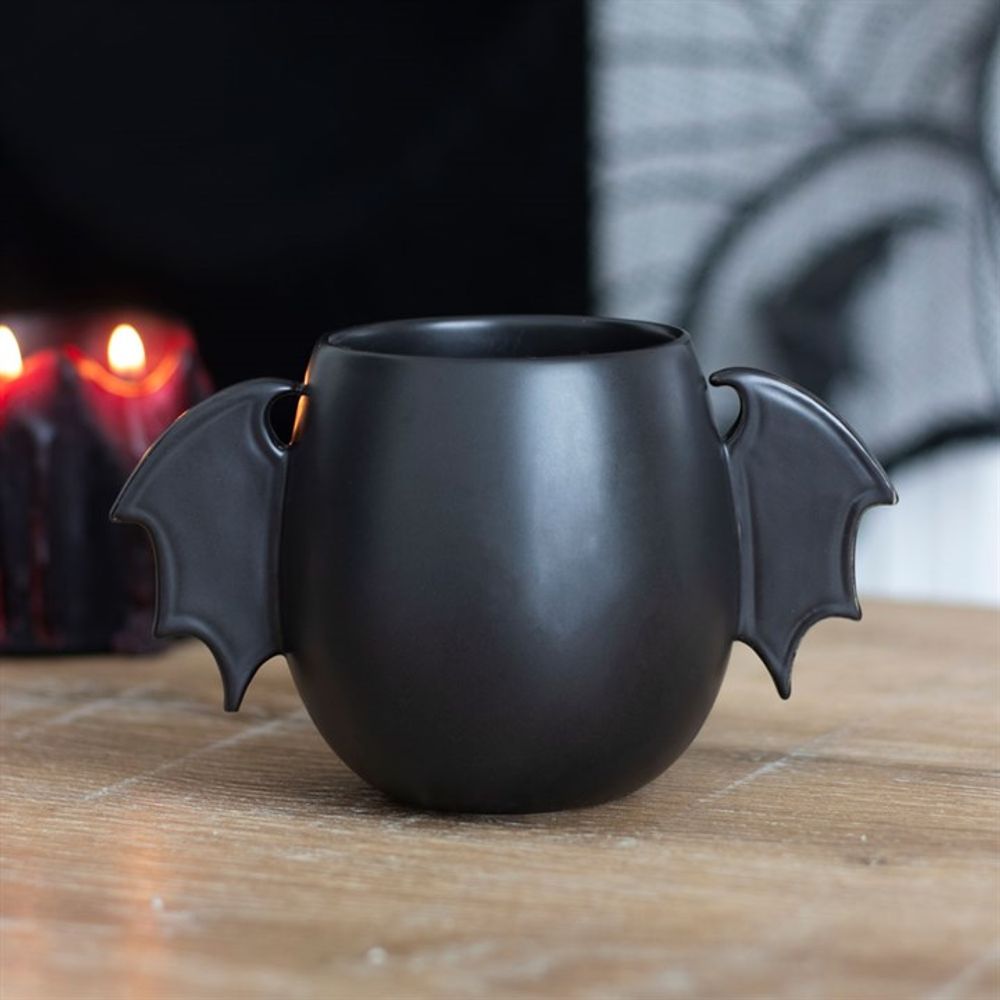 Bat Wing Rounded Mug: 1 - Mugs By Gift Moments