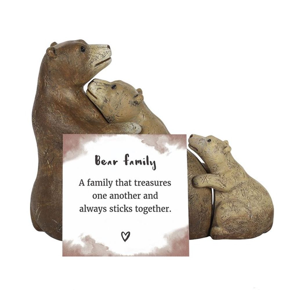 Bear Family Ornament: 4 - Ornaments By Gift Moments