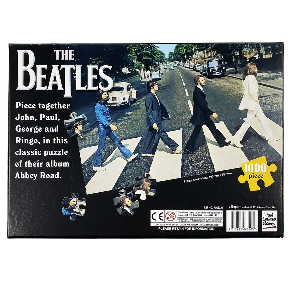 The Beatles Abbey Road 1000pc Puzzle: 4 - Puzzles & Games By The Beatles
