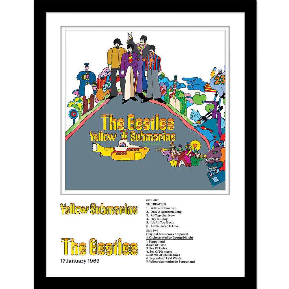 The Beatles Yellow Submarine Framed Collector Print: 1 - Framed Prints By The Beatles