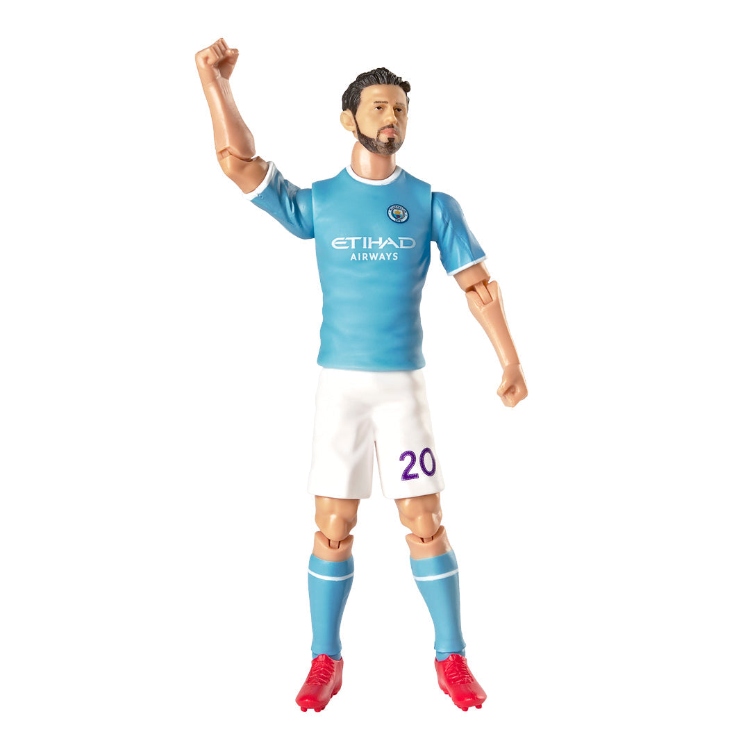 Manchester City FC Bernardo Silva 20cm Action Figure: 4 - Figures & Collectables By Manchester City