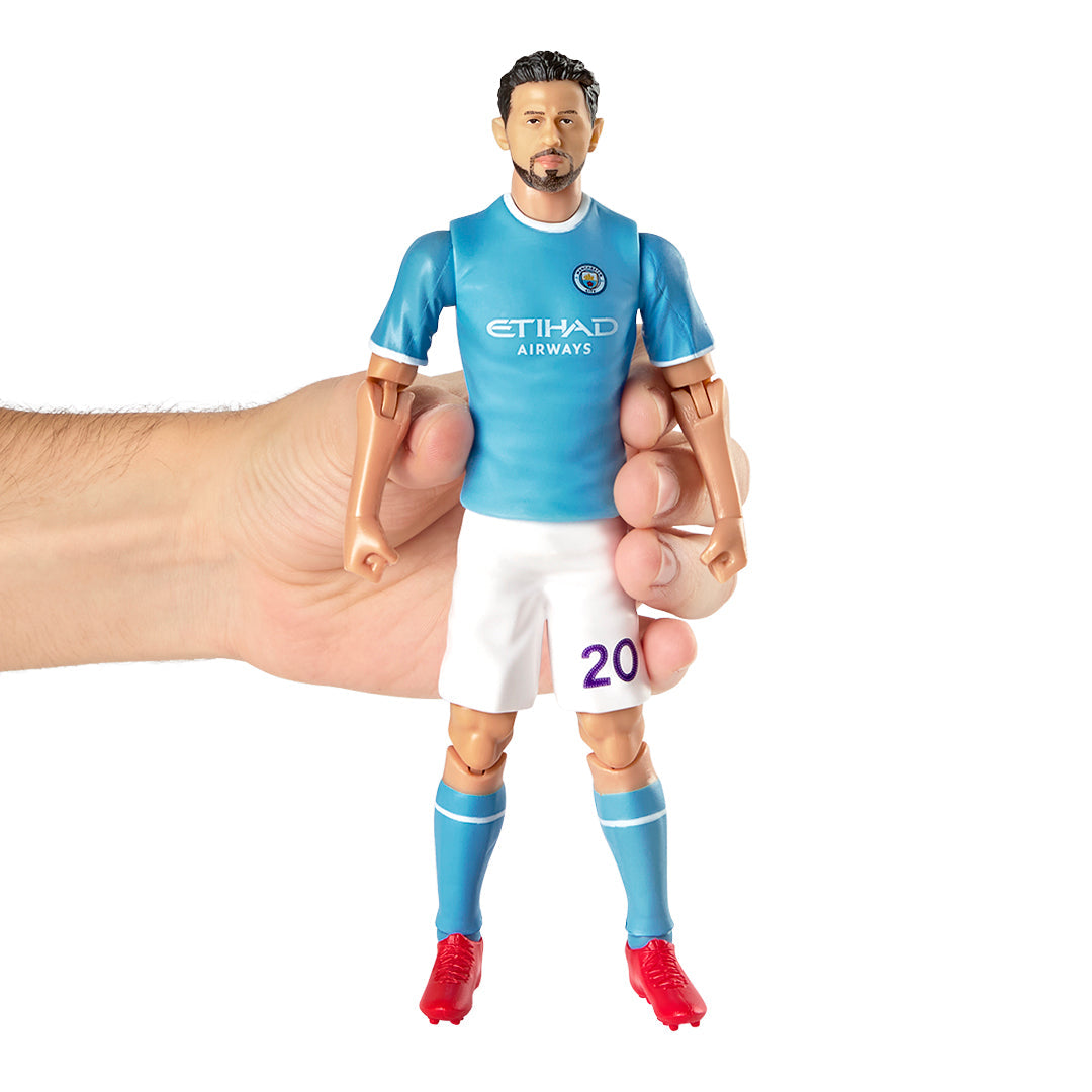 Manchester City FC Bernardo Silva 20cm Action Figure: 6 - Figures & Collectables By Manchester City
