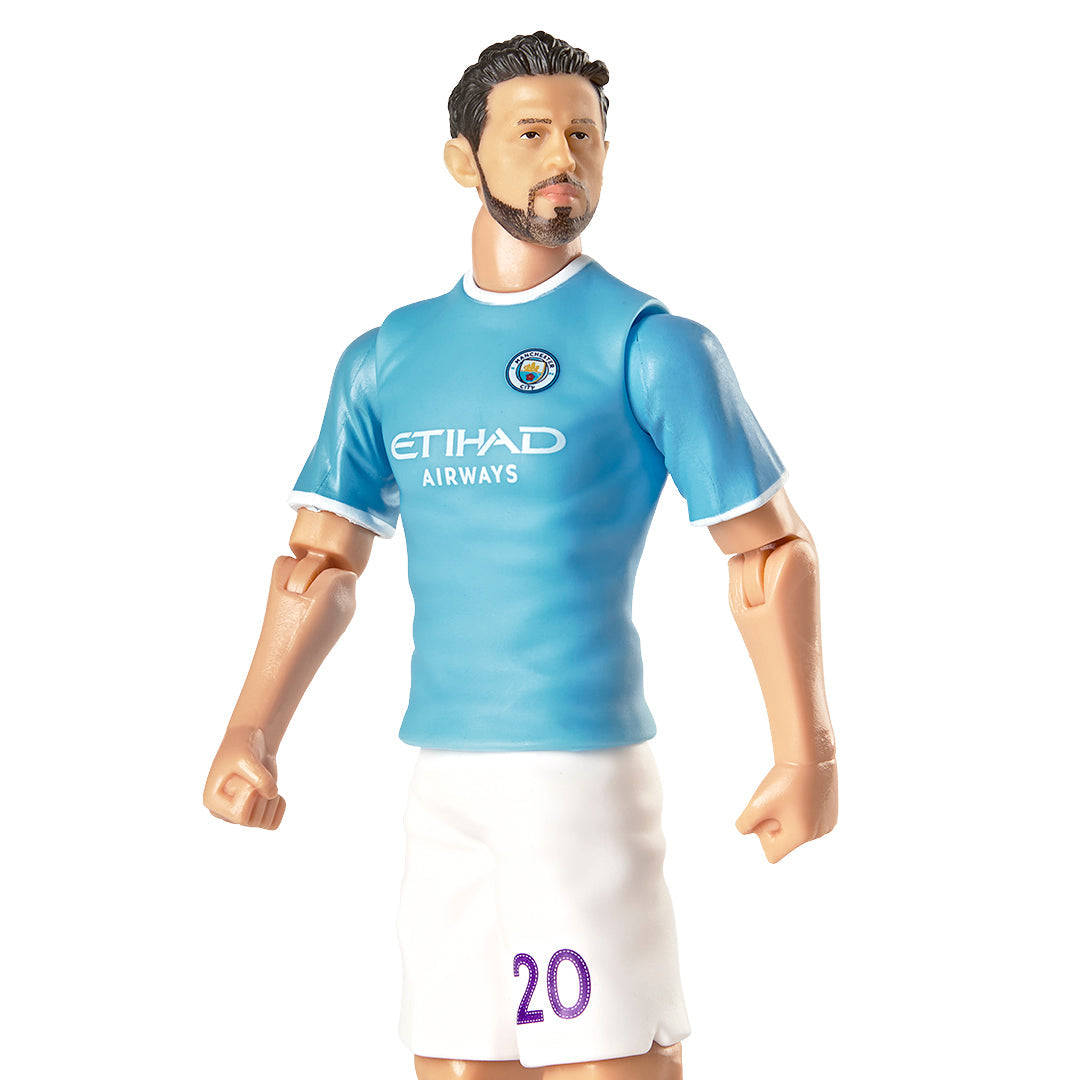 Manchester City FC Bernardo Silva 20cm Action Figure: 3 - Figures & Collectables By Manchester City