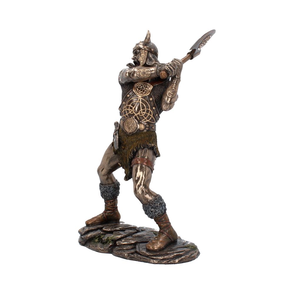 Berserker bronze Viking medium warrior figurine with axe: 3 - Figures & Collectables By Gift Moments
