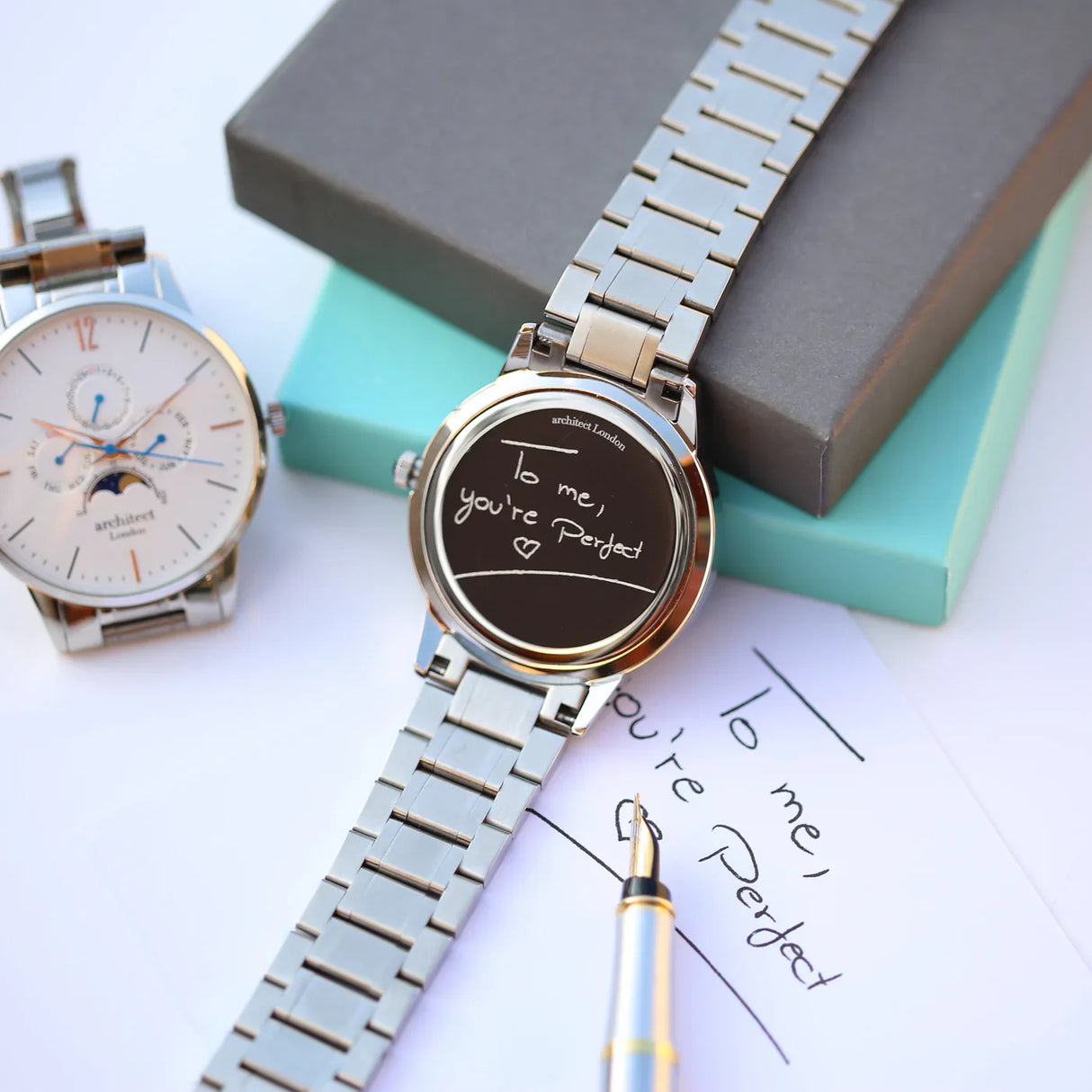 Bespoke Men’s Architect Apollo Watch White: 5 - Watches By Architect Watches