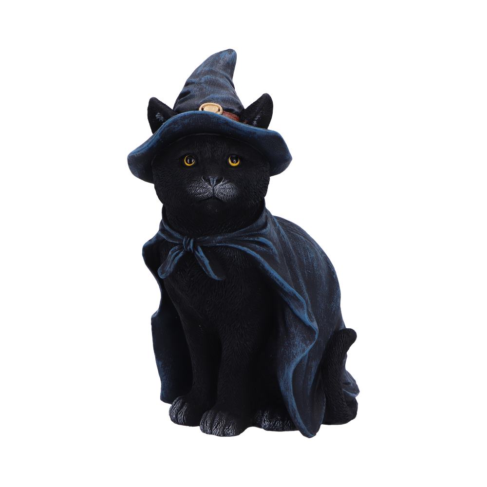 Bewitching Witch Cat Figurine 18.5cm: 2 - Figures & Collectables By Gift Moments