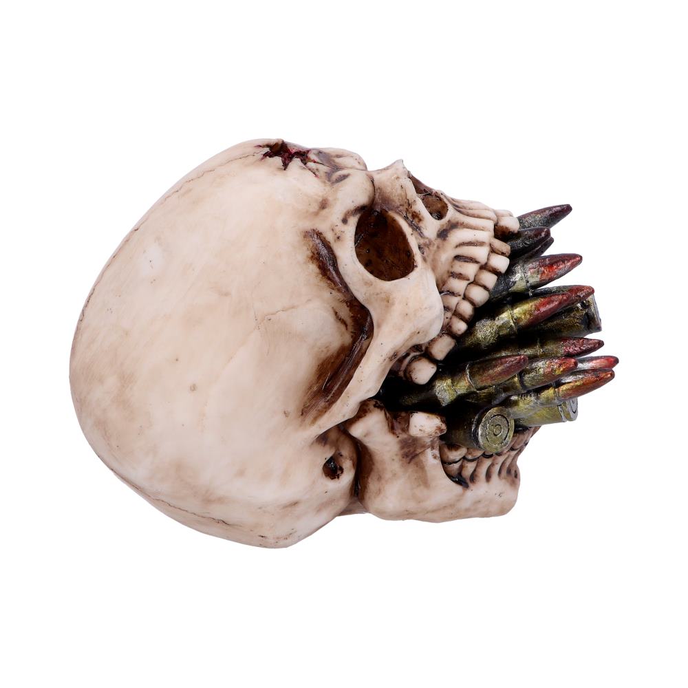 Bite the Bullet Skull Ornament: 5 - Figures & Collectables By Gift Moments