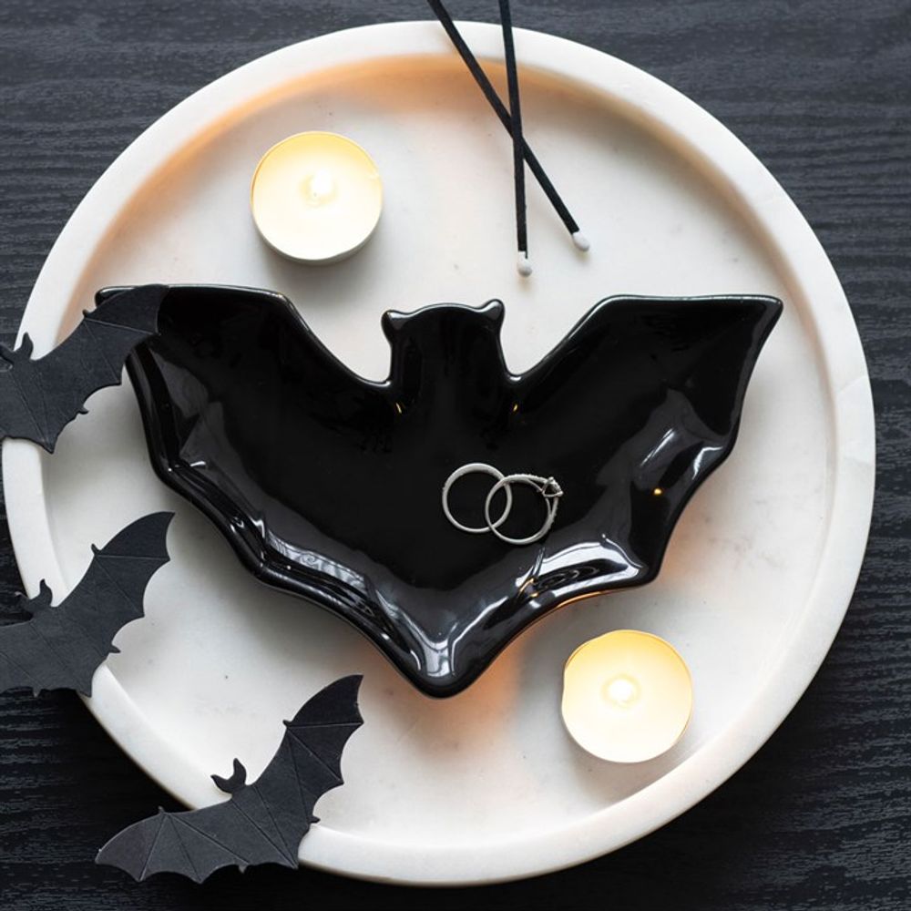 Black Bat Trinket Dish: 1 - By Gift Moments