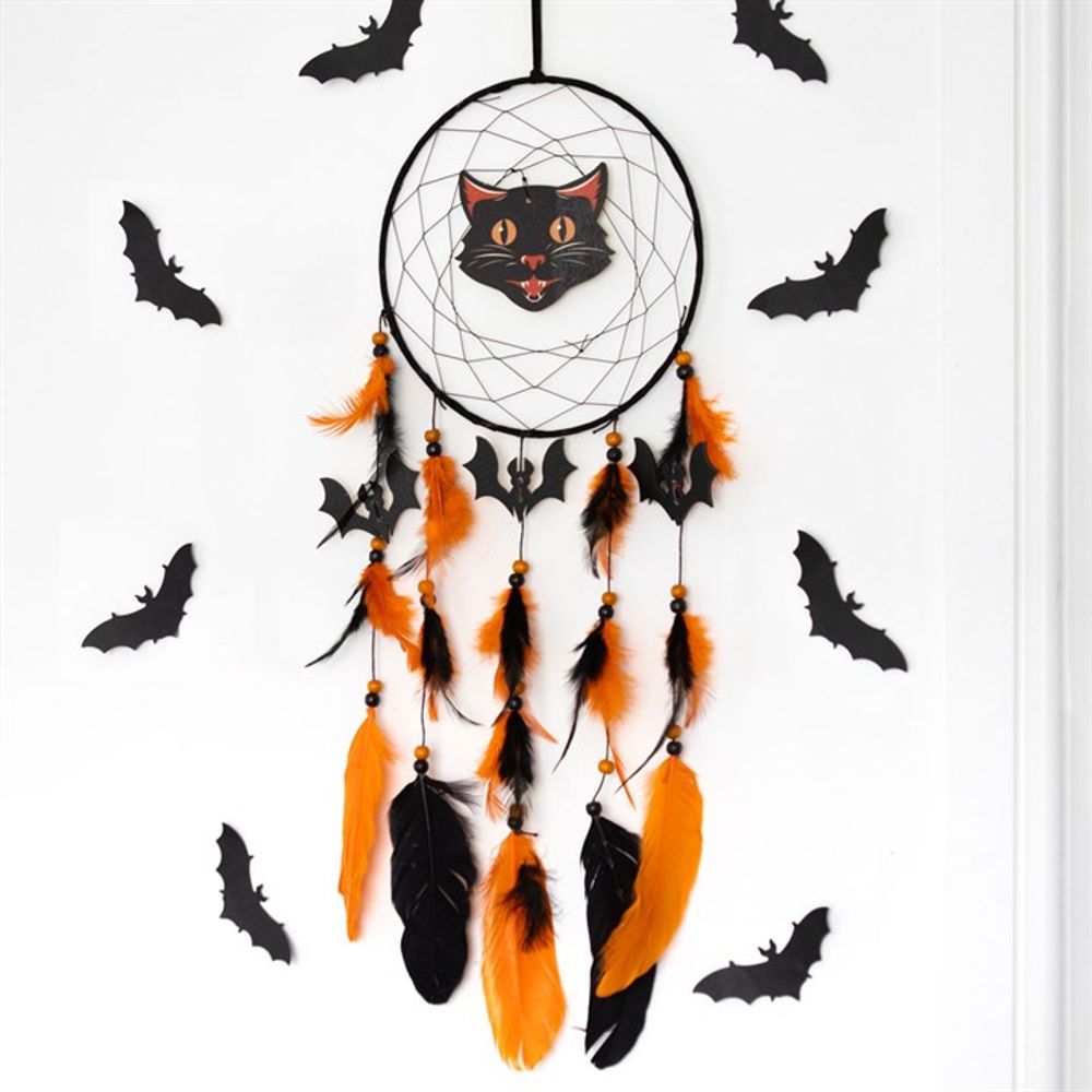 Black Cat Halloween Dreamcatcher: 1 - Dreamcatchers By Gift Moments