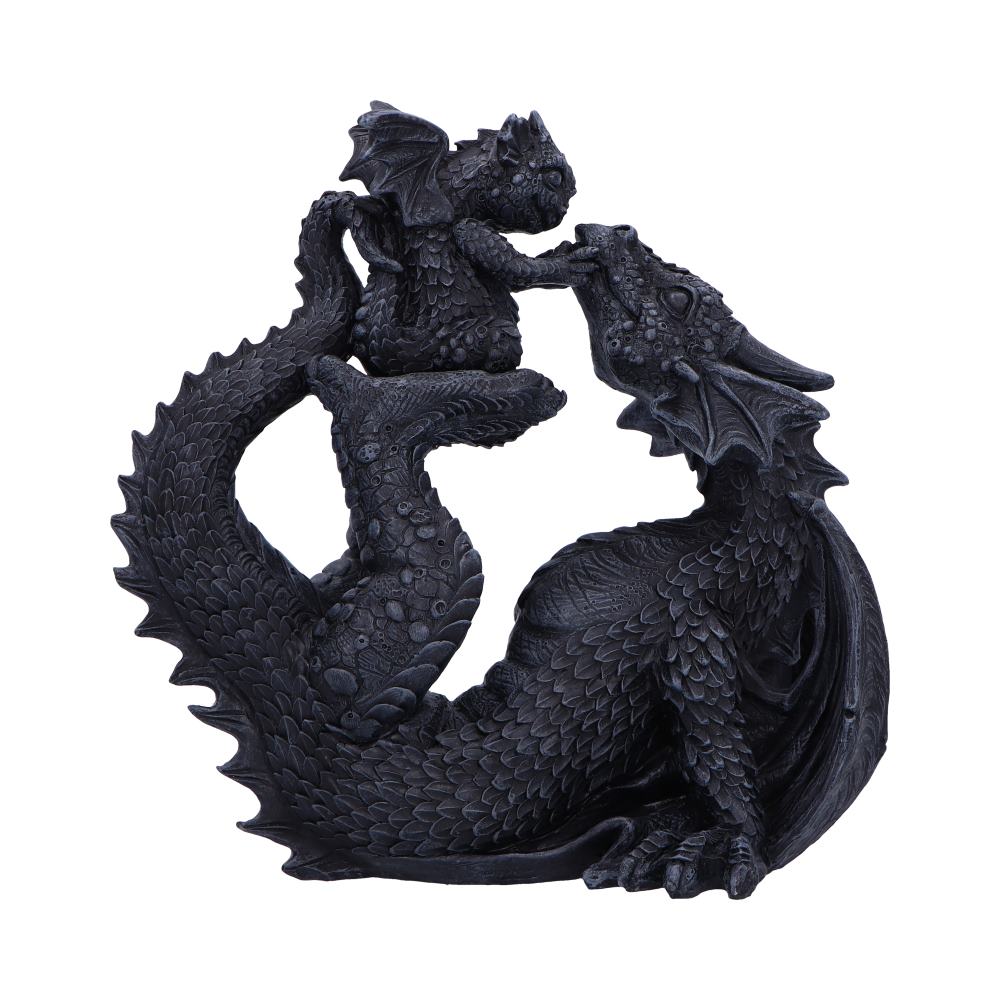 Black Drakaina and Dragonling Figurine: 4 - Figures & Collectables By Gift Moments