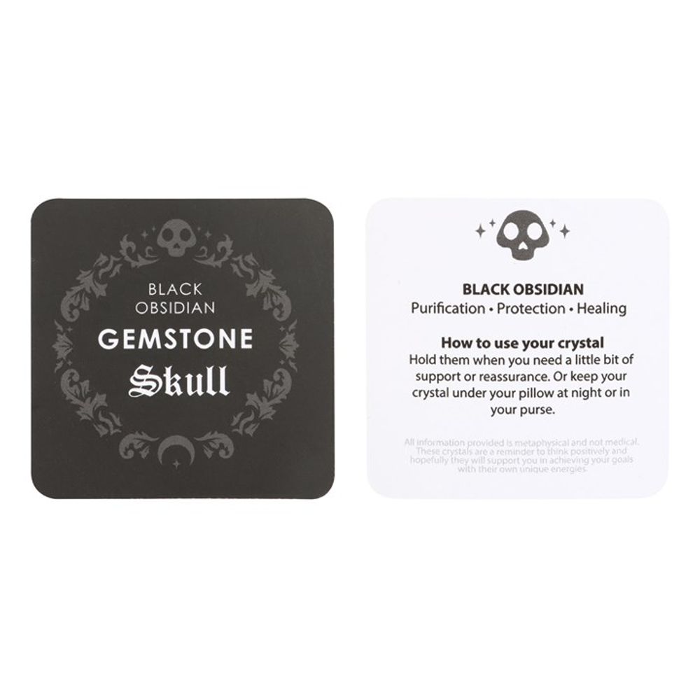 Black Obsidian Crystal Skull: 5 - By Gift Moments