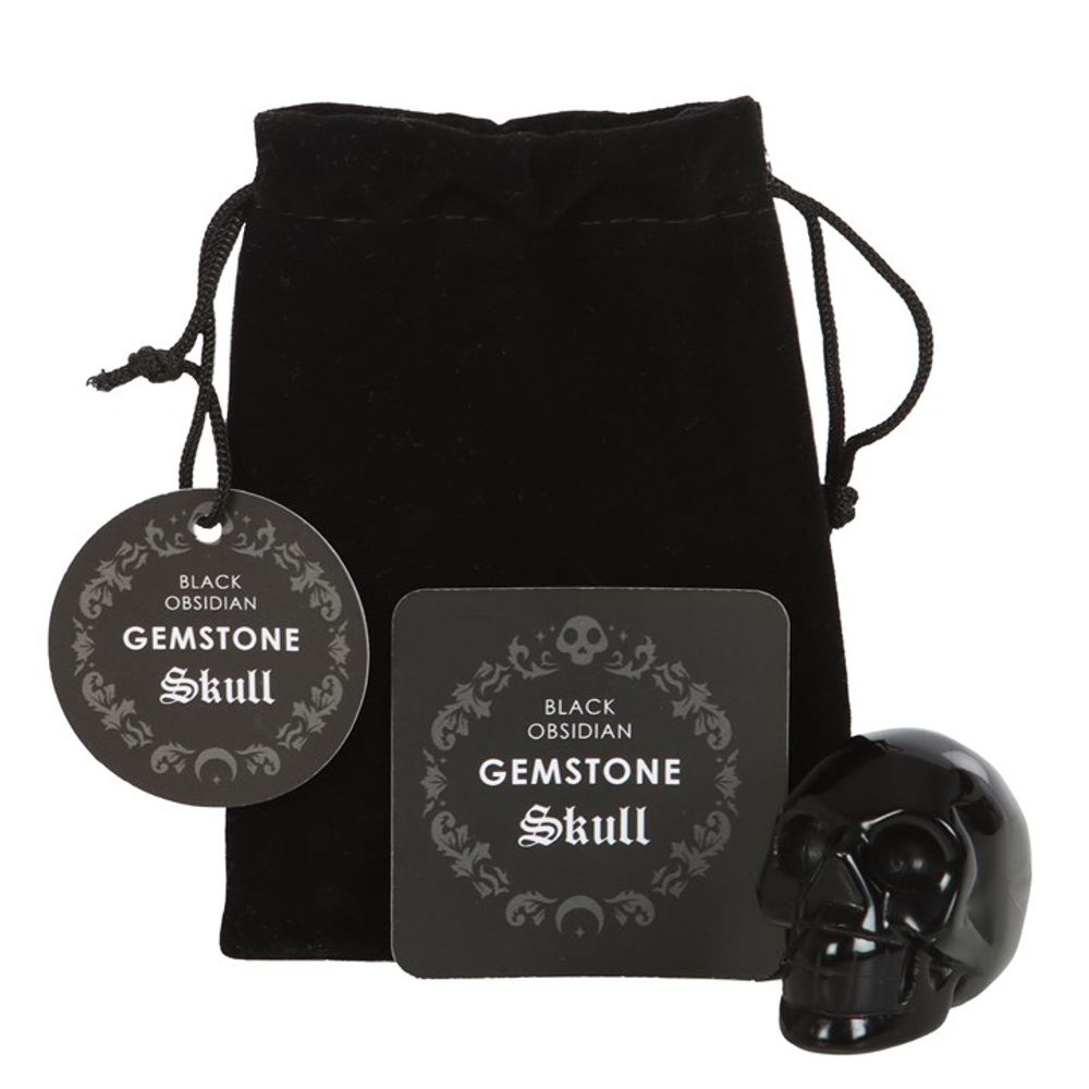 Black Obsidian Crystal Skull: 2 - By Gift Moments
