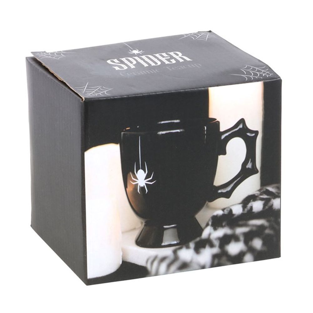 Black Spider Teacup: 5 - By Gift Moments