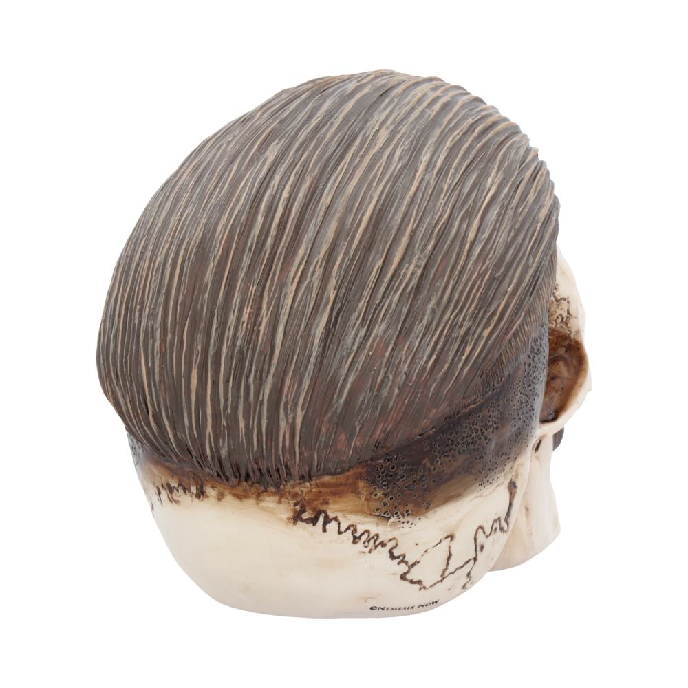 Blood Spattered Criminal Henchman Skull Smoking Figurine: 5 - Figurines Medium (15-29cm) By NN Designs