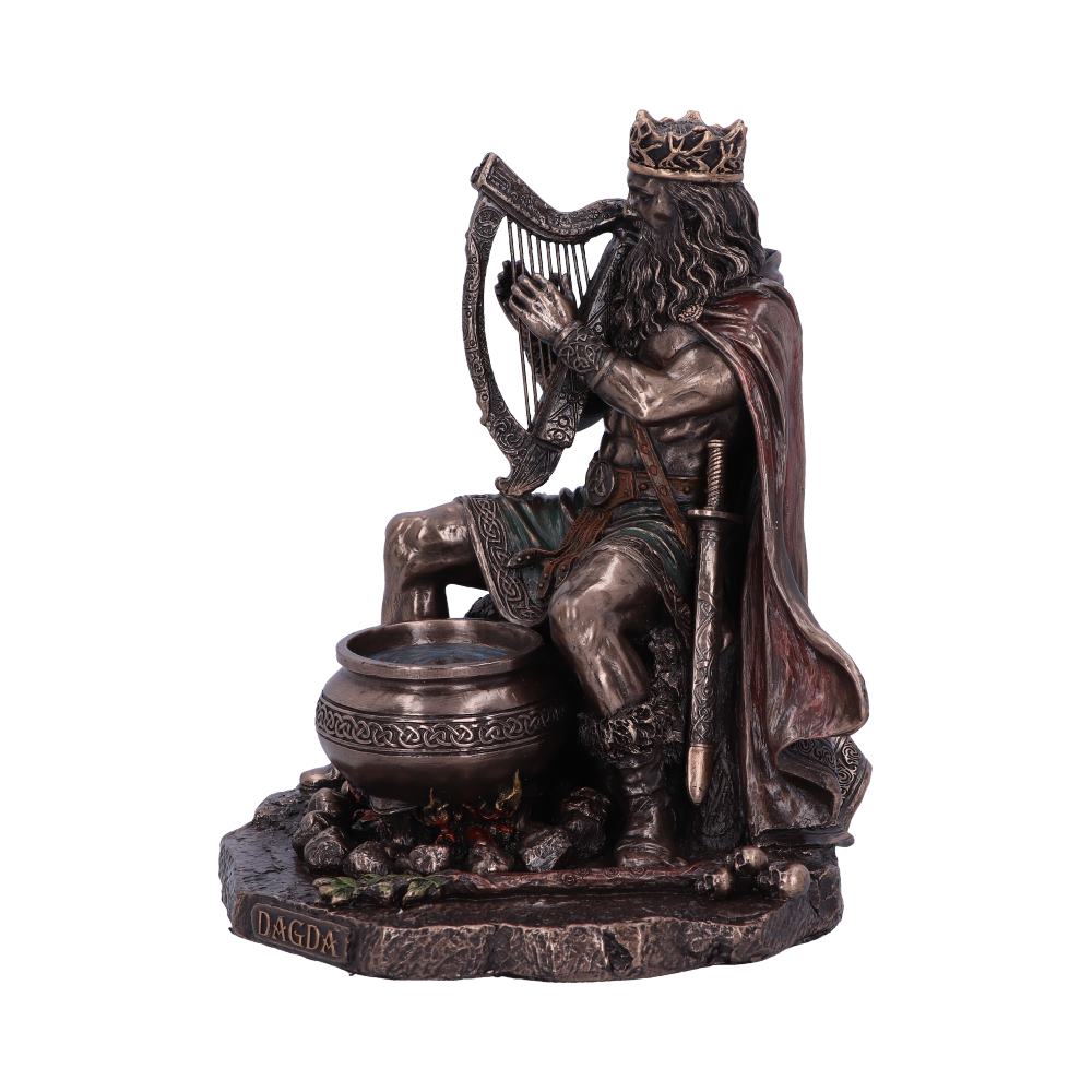 Bronze Dagda King of Tuatha De Danann Celtic Deity Figurine: 3 - Figures & Collectables By Gift Moments