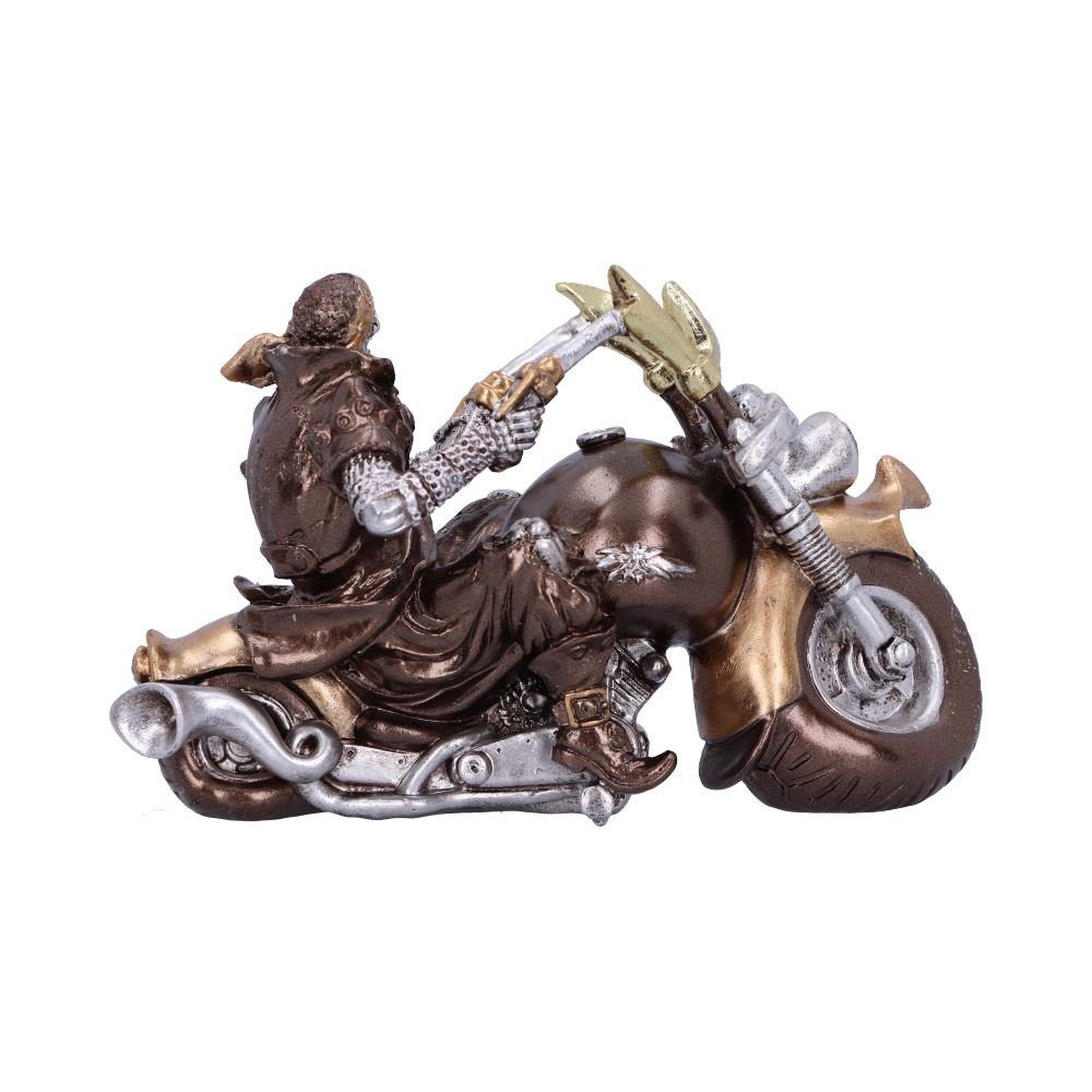 Bronze Full Throttle Motorbike Figurine 17cm: 4 - Figures & Collectables By Gift Moments