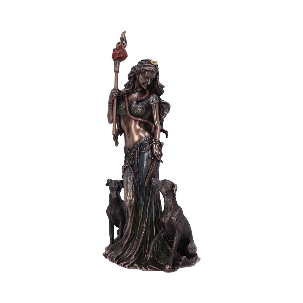 Bronze Mythological Hecate Moon Goddess Figurine 34cm: 3 - Figures & Collectables By Gift Moments