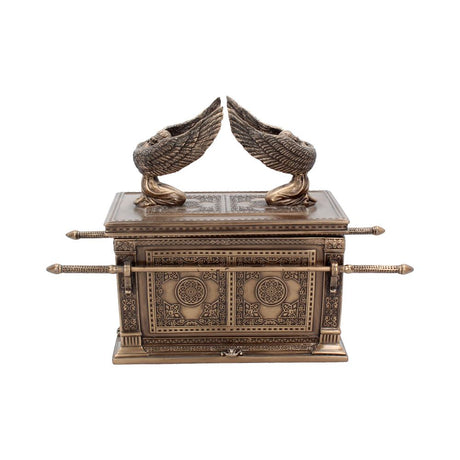 Bronzed Ark of the Covenant With Winged Cherrubs 28cm: 5 - Boxes By Gift Moments