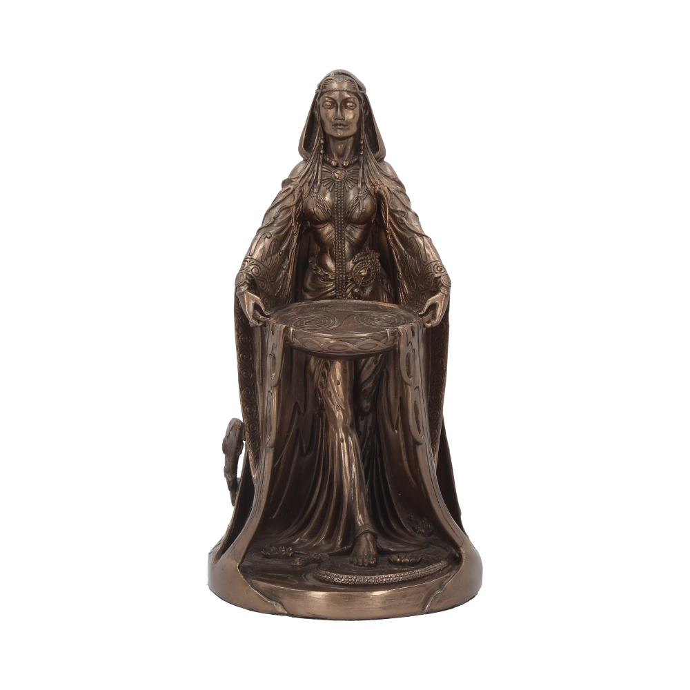 Bronzed Celtic Goddess Danu Ornament 22.5cm: 2 - Figures & Collectables By Gift Moments