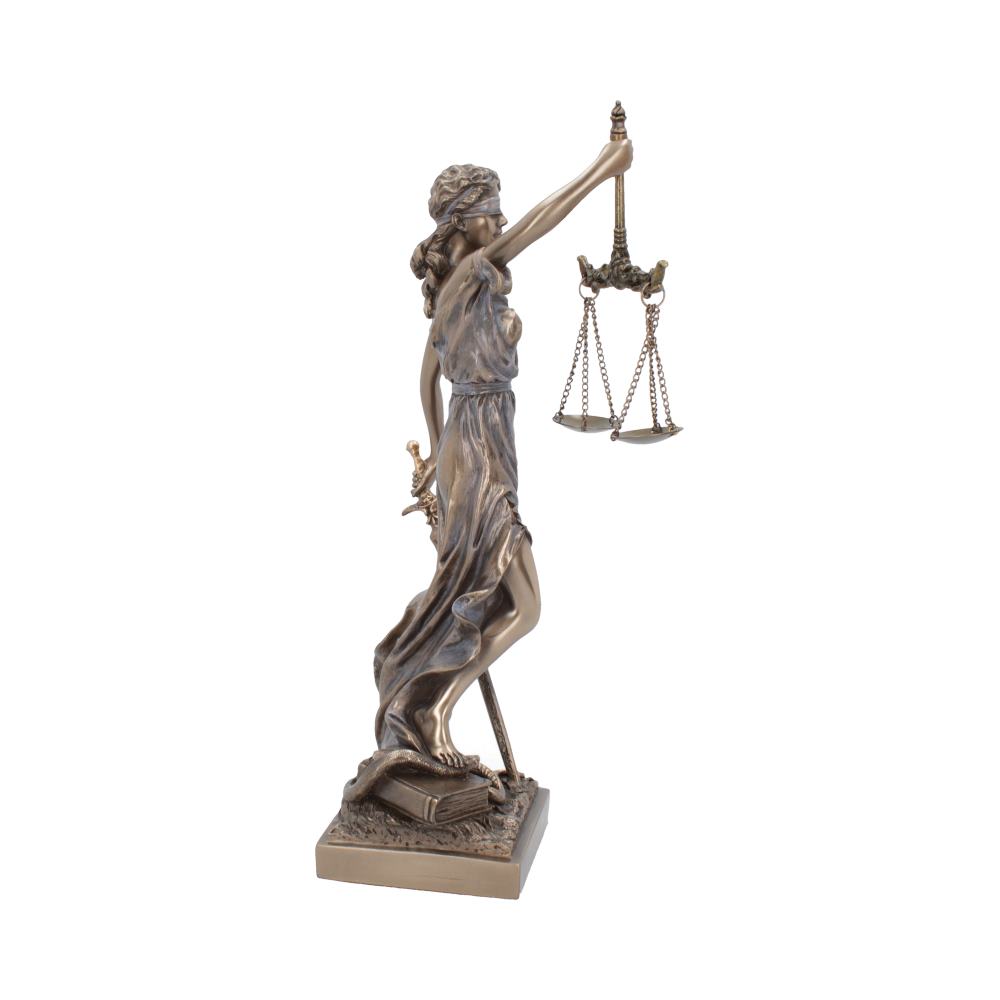 Bronzed La Justicia The Goddess Of Divine Justice 33cm: 5 - Figures & Collectables By Gift Moments