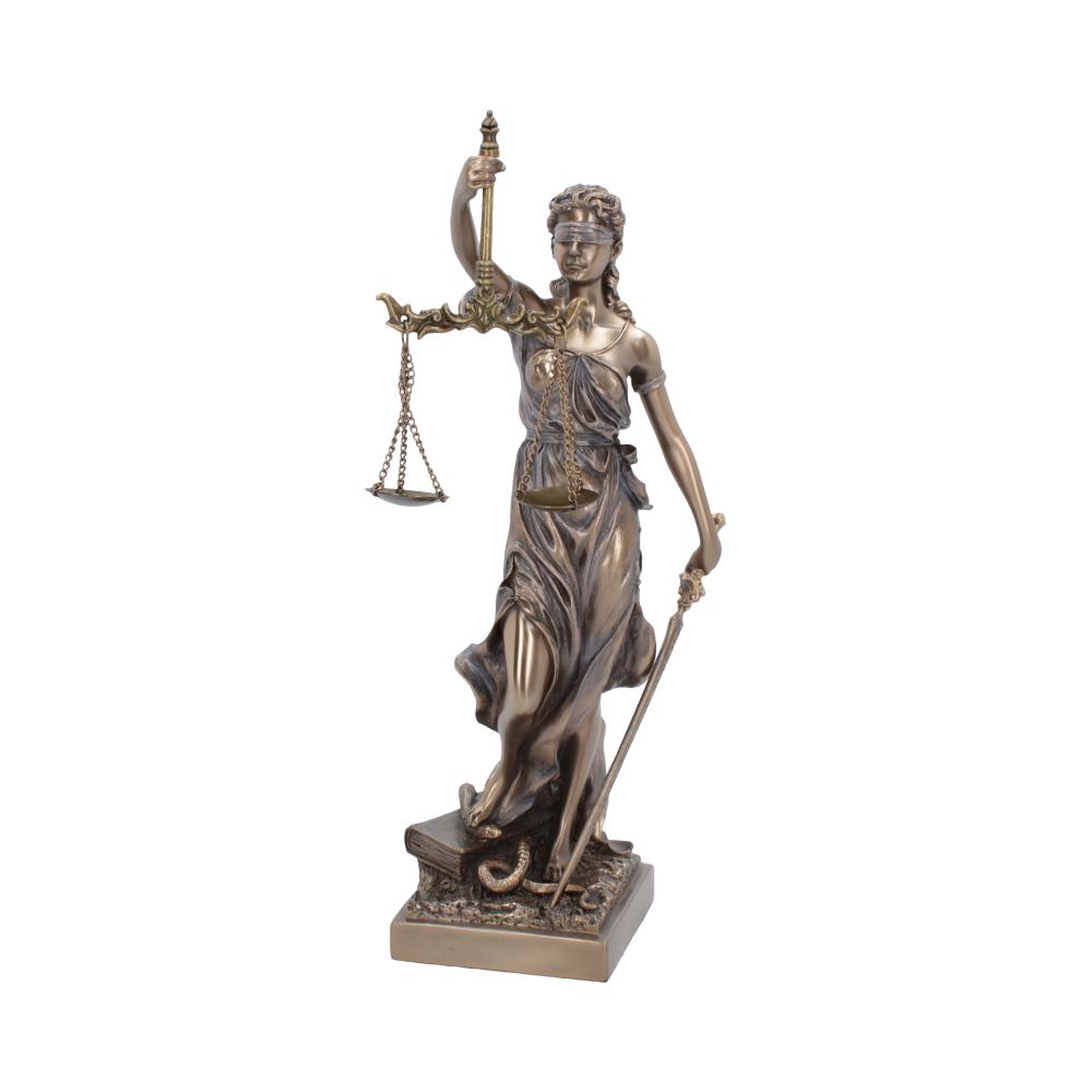 Bronzed La Justicia The Goddess Of Divine Justice 33cm: 2 - Figures & Collectables By Gift Moments