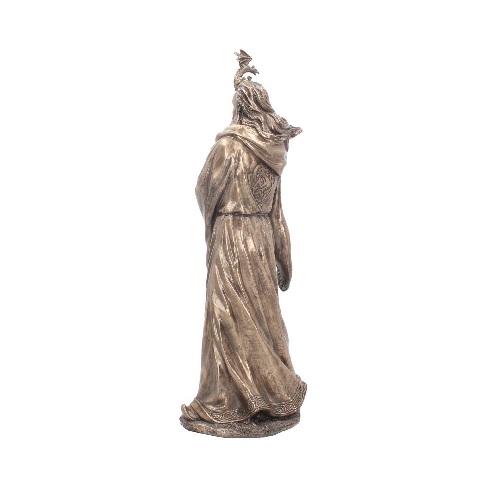 Bronzed Merlin Large Figurine 47cm: 4 - Figurines Large (30-50cm) By NN Designs