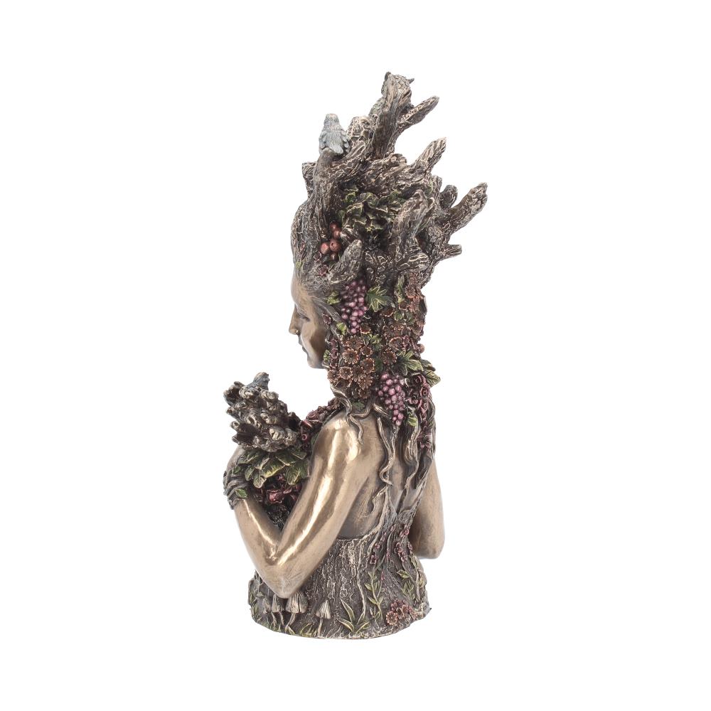 Bronzed Mother Earth Gaia Bust 26cm - Shop Figures & Collectables At Gift Moments - 4