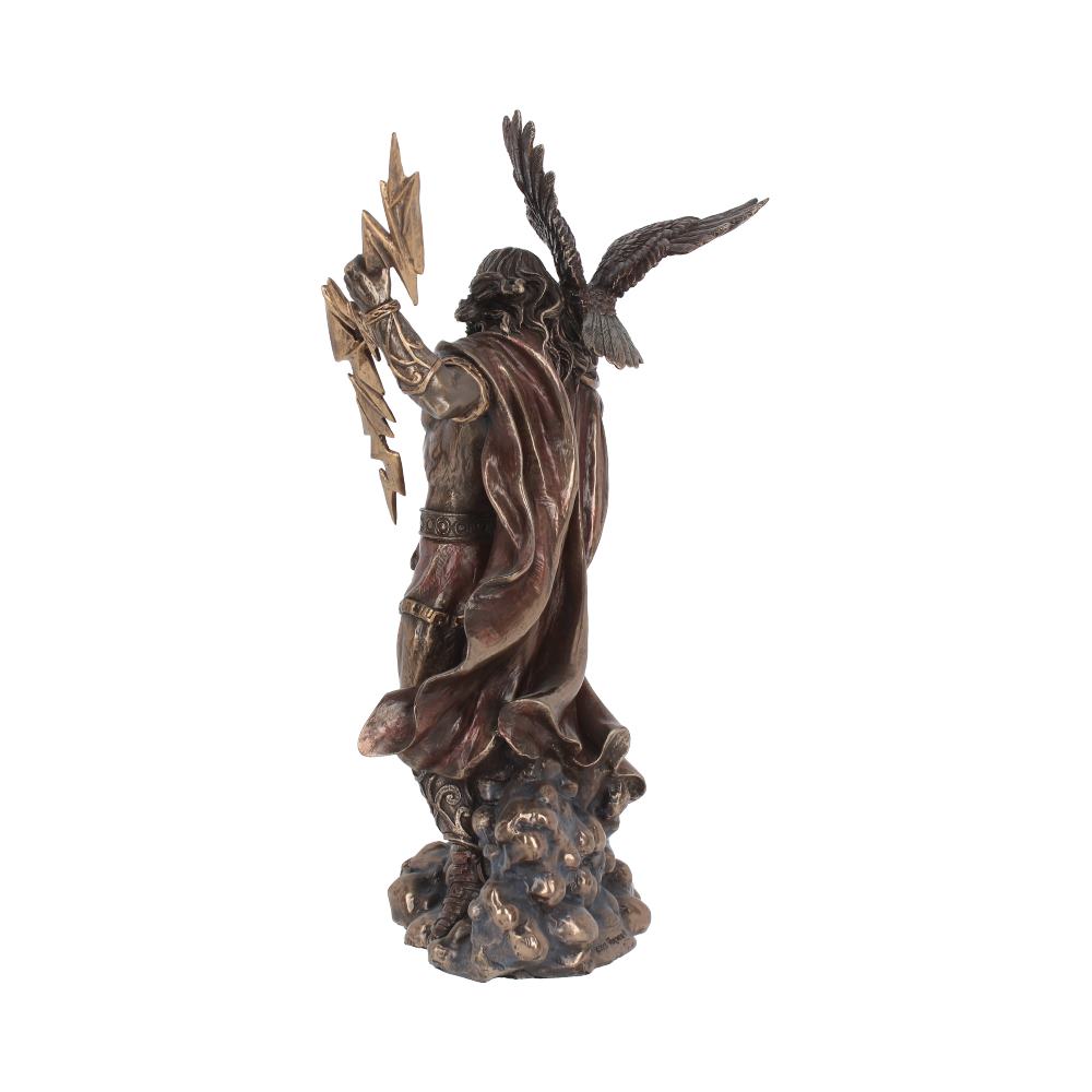 Bronzed Zeus King Of The Greek Gods 30cm: 4 - Figures & Collectables By Gift Moments