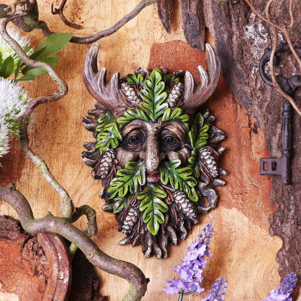 Bryn Wall Mounted Tree Spirit 20.8cm: 1 - Wall Hanging Sculptures By Gift Moments